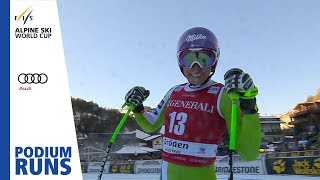 Ilka Stuhec  Ladies Downhill  Val Gardena  1st place  FIS Alpine [upl. by Shellie]