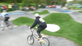 Pumptrack Reichenau im Mühlkreis Eröffnung am 18092021 [upl. by Drawoh]