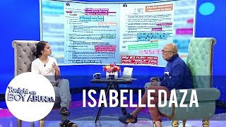 TWBA Isabelle Daza on drafting a contract for her house helpers [upl. by Akinod]