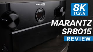 Marantz SR8015 AVR Review  This FLAGSHIP Receiver is SOLID [upl. by Conte]