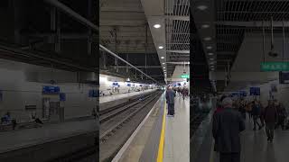 700001 arriving at London St Pancras with a Thameslink service to St Albans City Thameslink train [upl. by Hultin574]