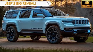 Jeep’s Big 2025 Reveal Hybrid Wagoneer amp Cherokee Comeback [upl. by Enytsirk]