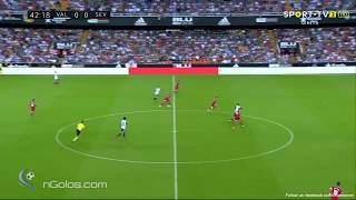 Gonçalo Guedes Amazing Goal Valencia [upl. by Mandle]