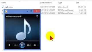 Compress audio file to reduce file size and optimize for web [upl. by Carlotta]