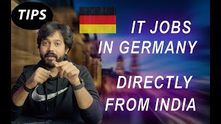 How to get an IT Job in Germany from INDIA ✅ Tips to apply for jobs in Germany [upl. by Ainomar]