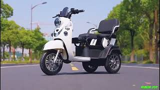 Review Multifunctional electric tricycle ebike how does hovering really work！ [upl. by Nimsaj]