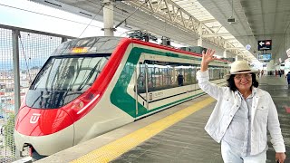 Tren Interurbano MéxicoToluca ‘El Insurgente’ La nueva estación que conecta CDMX con Toluca viral [upl. by Calvo414]