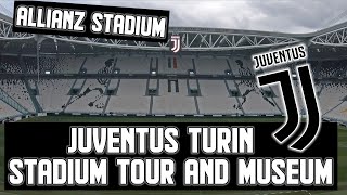 Juventus Turin Stadium Tour amp Museum  Allianz Stadium Turin 2019 [upl. by Ellah]