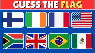 FLAG FRENZY Can You Identify 95 of These Countries [upl. by Neztnaj354]