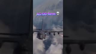 Ac130 flares💀 [upl. by Lienad]