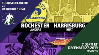 Rochester Lancers vs Harrisburg Heat [upl. by Elpmid233]