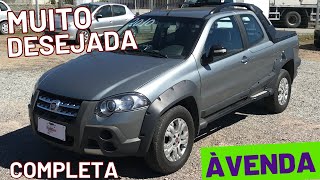 VENDIDO FIAT STRADA ADVENTURE LOCKER 18 8V 2010 COM CABINE DUPLA  VENDE RÁPIDO [upl. by Aicinad214]