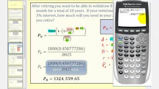 Payout Annuity Formula  Part 1 [upl. by Salhcin464]