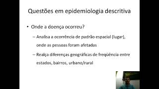 7 Epidemiologia Descritiva [upl. by Elicia]