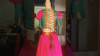 Half saree lehenga blouse designnewlookfashionstitchingblouse stitchingnew lookYouTube [upl. by Sabella]