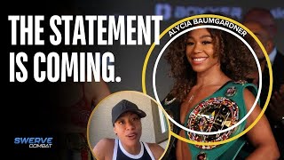 quotThe statement is comingquot Alycia Baumgardner talks facing off against Delfine Persoon [upl. by Uno806]