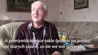 Takŏ jes nasza ślónskŏ mŏwa  Karl Daniś z Bierdzón „My byli wsyscy òpiciquot [upl. by Eseuqcaj]