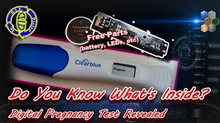 Whats Inside a Digital Pregnancy Test  Dismantling Clearblue Easy  Salvage [upl. by Noonan]