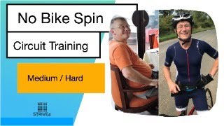 No Bike Spin – 30min  51224  Cardio  Bodyweight  Abs  Arms [upl. by Frankel]