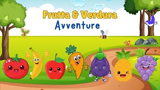 Nomi di FRUTTA e Ortaggi per bambini [upl. by Mariquilla]