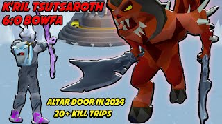 OSRS Solo Zamorak Guide  Kril Tsutsaroth 60 Altar Door Method 2024 [upl. by Ecille]