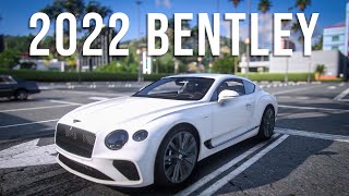 GTA V 2022 Bentley Continental GT Speed AddOn Mod Showcase QuantV  NVE  NBVisual  5Real [upl. by Egiedan]