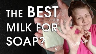 I Tested 9 Different Milks amp Egg In Cold Process Soap BUT Which One Wins [upl. by Christal696]