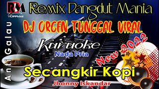 Karaoke Secangkir Kopi Nada Pria  Dj Remix Dangdut Orgen Tunggal Full Bass Cover By RDM [upl. by Truda333]