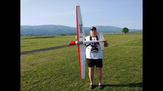 VMAR FOURNIER RF4D BALSA ARF Maiden flight [upl. by Kutchins423]