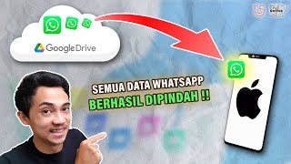 Cara Pindahkan Chat WA dari Google Drive ke iPhone  dengan iCareFone Transfer [upl. by Bain]