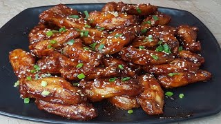 Honey Chicken Wings Recipe  Honey Wings Recipe [upl. by Euqinemod]