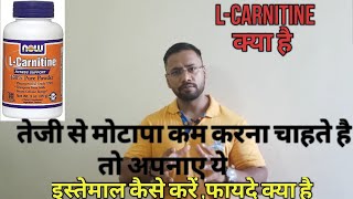 What is LCarnitine in Hindi  Cheapest Fat Burner at Chemist  Fat Burning Supplements [upl. by Behl]