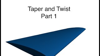 How to avoid pitfalls of taper and twist Part 1 [upl. by Lunt]