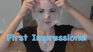 First Impressions  Review Dr Jart Vital Hydra Solution Mask  Amaya Jolie [upl. by Magan]