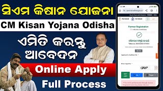 CM Kisan Yojana Online Apply Odisha  How To Apply CM Kisan Yojana Online 2024 Odia [upl. by Ephram]