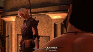 Dragon Age 2 Fenris Romance 6 Romance scene Friendship Male Hawke [upl. by Notniuq]