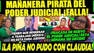 CAMPECHANEANDO LUNES ¡MAÑANERA PIRATA DE PIÑA FALLÓ CLAUDIA LES DA ULTIMATUM A JUECES ¡ES AHORA [upl. by Nowd]