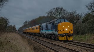 Colas Rail 37421 and HNRC 37425 on 1Q98 051224 [upl. by Whang483]