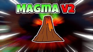 How to Get Magma V2Awaken Magma Fruit in 2nd Sea  Blox Fruits Beginners Guide [upl. by Yraht]