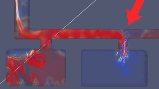 Das Problem vom Befüllen zweier Tanks mit Regenwasser ohne Entlüftung CFD Simulation [upl. by Byrd219]