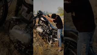 Bullet stunt on road bulletlover stunt shorts [upl. by Ri]