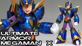 DArts ULTIMATE ARMOR MEGAMAN X Figure Review [upl. by Nosidam363]