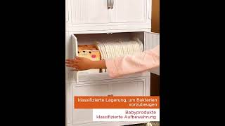 Joybos® Installationsfreier KleiderschrankAufbewahrungsorganisator mit Rollen F227 [upl. by Rehpoitsirhc]