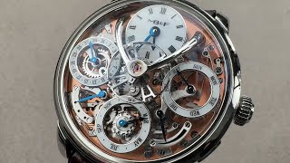 MBampF Legacy Machine Perpetual calendar 03SLS MBampF Watch Review [upl. by Heilman42]