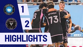 Charlotte FC vs Inter Miami 12  All Goals amp Highlights  2024 [upl. by Naed296]