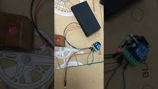 How to use QIACHIP universal wireless remote control switch（RF433M 12V 1 Channel） [upl. by Ardene]