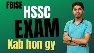 HSSC Exam schedule 2024 Fbise [upl. by Eelra344]