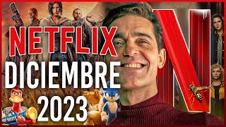 Estrenos Netflix Diciembre 2023  Top Cinema [upl. by Aneetsirk]