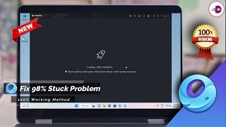 Gameloop Emulator Stuck at 98 Loading Fix New Method 2024 [upl. by Tica]
