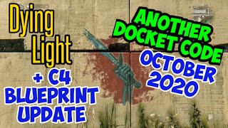 Dying Light Another Docket Code October 2020 And C4 Blueprint Update EXPIRED [upl. by Mihsah]